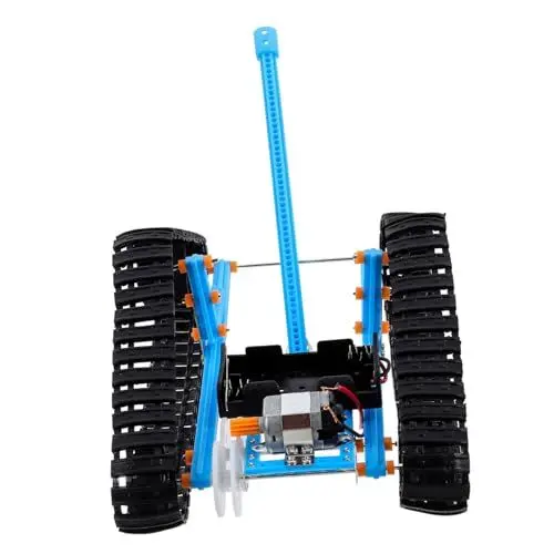 Produktbild: BESTonZON 1 Set Kettenfahrzeug Modell DIY Kettenwagen Bausatz Bausatz Wissenschaftsmodelle DIY Vorbau Wissenschaftsprojekt Vorbau Wissenschafts Kits DIY Elektroauto Modell DIY