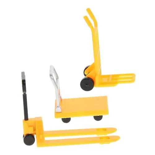 Produktbild: BESTonZON 1 Set Straßenverkehr Parkplatz Auto Modell Baufahrzeug Spielzeug Miniatur Gabelstapler Kleines Spielzeug Fahrzeug Spielzeug Miniatur Bewegliches Werkzeug BAU Gabelstapler Modell