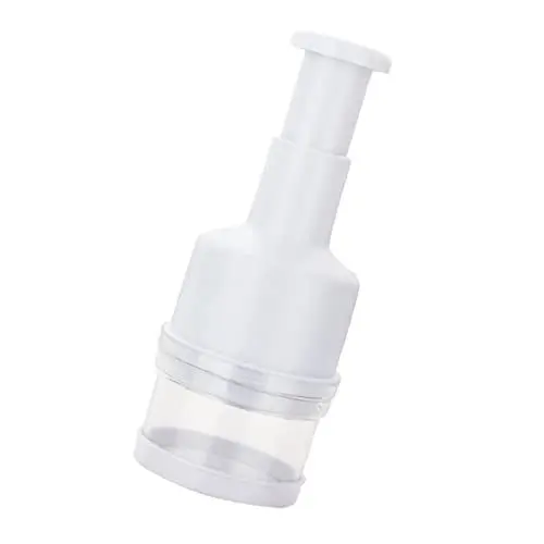 Produktbild: BESTonZON 1 Stk Gemüseschneider Manueller Ingwerschneider Manuelle Knoblauchpresse Handgehalten Ingwer Brecher Ingwer Fleischwolf Mini-knoblauch Handdruck Edelstahl Knoblauchschneider Weiß