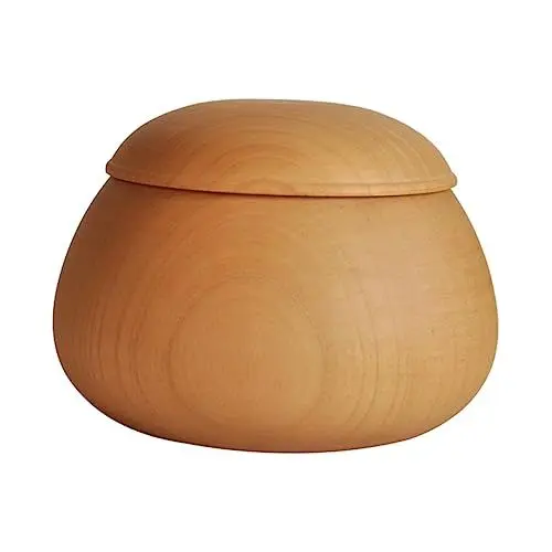 Produktbild: BESTonZON 1 Stück Jujube Holz Go Glas Gläser Mit Deckel Professionelle Go Schüssel Chinesisches Schachspiel Go Spielkanister Multifunktionale Aufbewahrungsdosen Go Schachhalter Go