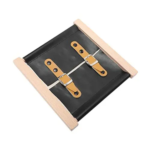 Produktbild: BESTonZON 1stk Dressing-Training Werkzeugkasten Für Werkzeuggürtel Für Beschäftigtes Brett Küche Beschäftigt Vorstand Kleinkind Kinderwerkbank Black Hölzern