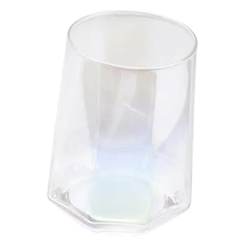 Produktbild: BESTonZON 1stk Tasse Weingläser Aus Kristall Klarer Becher Rock-tumbler Klare Trinkgläser Farbig Klare Gläser Kaffeebecher Schnapsgläser Transparenter Wasserbecher Glas Haushalt Bierkrug