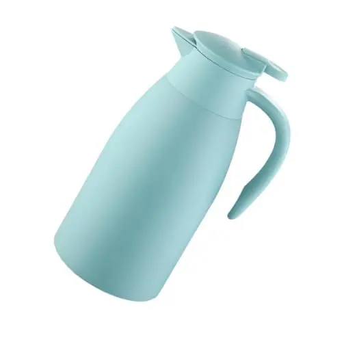 Produktbild: BESTonZON 1stk Thermoskanne Thermische Kaffeemaschinen -kaffeekanne Kaffeekaraffen Zum Warmhalten Thermischer Krug Isoliertes Wasser Vakuum Rostfreier Stahl Edelstahl 304 Wasserflasche