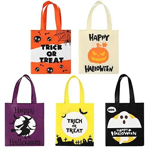 Produktbild: BESTonZON 20 STüCKE Halloween Tragetaschen Süßes oder Saures Taschen Party Geschenk Taschen, Süßigkeiten Goodie Spielzeug Taschen für Kinder Halloween Party Favors
