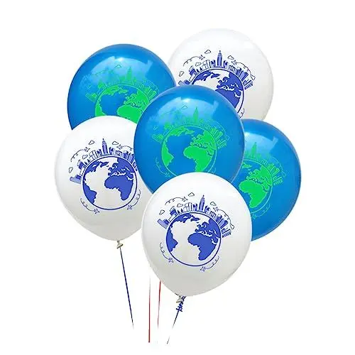 Produktbild: BESTonZON 20 Stück 12 Ballons Bedrucken Transparenter Ballon Hochzeits-konfetti-ballon Dekorative Luftballons Hochzeitsballons Gefälschte Luftballons -dekor Dekoration Partyballons