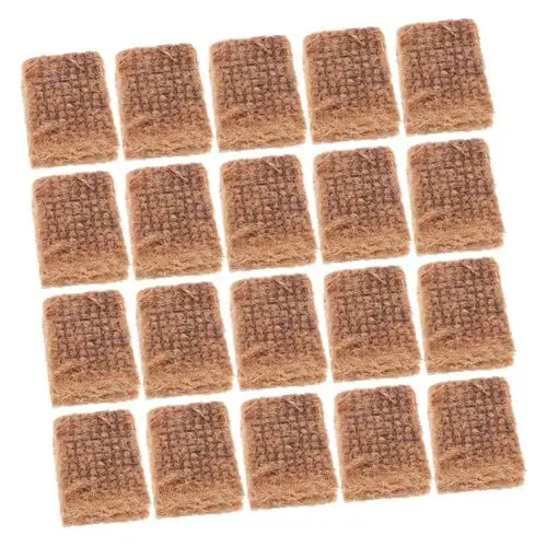 Produktbild: BESTonZON 20stücke Umweltfreundliche Anzündwürfel Für Grill Und Camping Schnelle Und Effiziente Feuerstarter Für Holzkohle Und Hot Pot Für Picknicks Und Outdoor-aktivitäten
