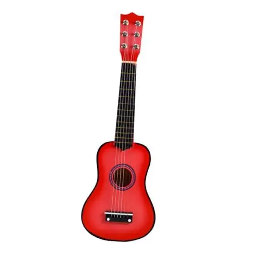 Produktbild: BESTonZON 21 Akustikgitarre kinderinstrumente Kinder musikinstrumente Kinder Guitar Kindergitarre erstes Übungsinstrument gitarrensaiten e Gitarre Ukulele Kinder Gitarre Holzgitarre Hölzern