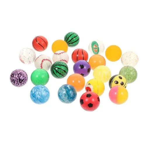 Produktbild: BESTonZON 24st Hüpfball Anti-Stress-Spielzeug Weltraumspielzeug Hüpfbälle Für Kinder Bulk-Spielzeug Für Kinder Stressball Spielzeug Springende Bälle Farbige Spielzeugbälle Gummi