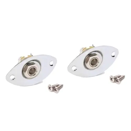 Produktbild: BESTonZON 2St Gitarrenstecker Klinkenstecker Buchse Zubehörteil gitarren ersatzteile gitarren zubehör wagenheber akustische Gitarre E-Gitarren-Buchse Gitarrenausgangsbuchse Fernsehen Jack