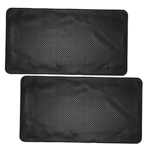 Produktbild: BESTonZON 2St rutschfeste Matte Dashboard mat Auto Innenraum zubehör Auto-Armaturenbrettmatte Armaturenbrettzubehör für Autos rutschfeste Autounterlage Anti-Rutsch-Matte Pu