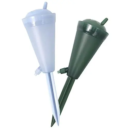 Produktbild: BESTonZON 2Stücke Automatischer Pflanzenbewässerer Wasserdichte Bewässerungsgeräte für Topfpflanzen Einstellbare Durchflussrate für Urlaub und Gartenpflege