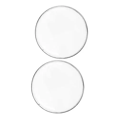Produktbild: BESTonZON 2-Teiliges Set 6-Zoll-Jazz-Trommelfell Snare-Drum-Köpfe Haut für afrikanische Trommeln Ersatz-Trommelabdeckung Schlagzeug-Übungspads Trommelzubehör Trommelhaut Polyesterfolie Weiß