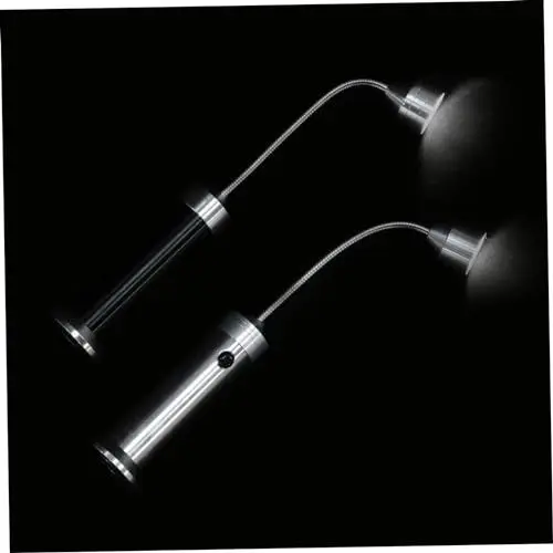 Produktbild: BESTonZON 2 Stk 9LED Grill lampe taschenlampe Außenschlauch Arbeitslicht Camping-Grill Wartungs-LED-Lampe Outdoor-Grilllampe magnetisch Grilllicht Wartungslicht Schlauchlichter Arbeitslampe