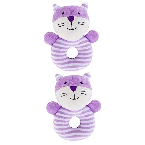 Produktbild: BESTonZON 2 Stück Für Neugeborene Babyspielzeug Säuglingsspielzeug Babyhandrassel Babyrassel Lernspielzeug