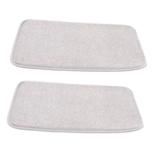 Produktbild: BESTonZON 2pcs Trocknen Matte für Küche Arbeitsplatte Gericht Trocknen Matten Saugfähigen Pad für Haushalt