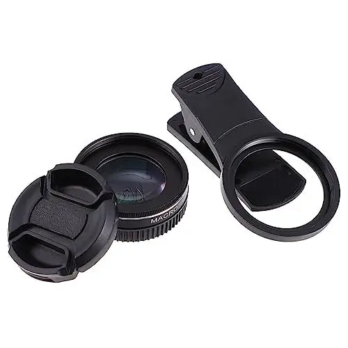 Produktbild: BESTonZON 2stücke Mobile Phone Macro Lens Mit Vergrößerung Tragbares Clip Objektiv Für Smartphone Fotografie Für Nahaufnahmen Und Klare Bilder