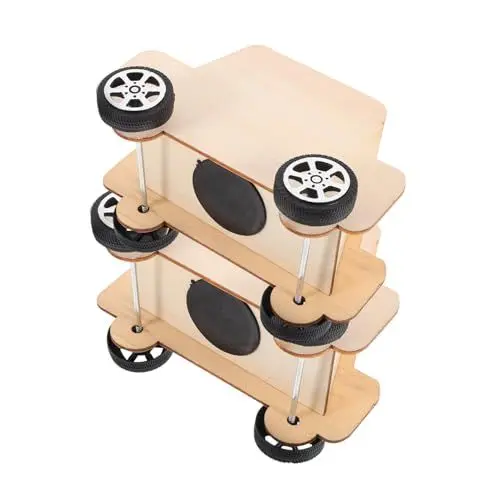 Produktbild: BESTonZON 2 Stück Holz Spartopf Holz Spartopf Münzbank DIY Spartopf