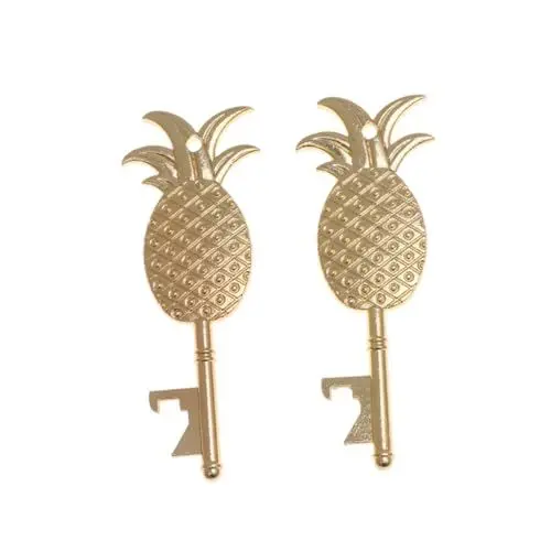 Produktbild: BESTonZON 2st Flaschenöffner Öffner Bar-werkzeuge Multitools Ananas Flaschenöffner Schlüssel Flaschenöffner Schlüssel Zum Flaschenöffnen Hochzeitsdekoration Für Männer Bier Werbeartikel Mann