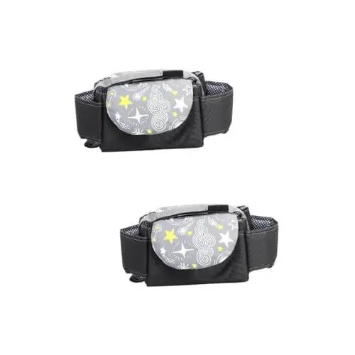 Produktbild: BESTonZON 2st Kinderwagentasche Universeller Getränkehalter Hängetasche Für Kinderwagen Mutter Jogging Kinderwagen Kinderwagen-organizer-tasche Polyester Universal- Aufbewahrungskorb