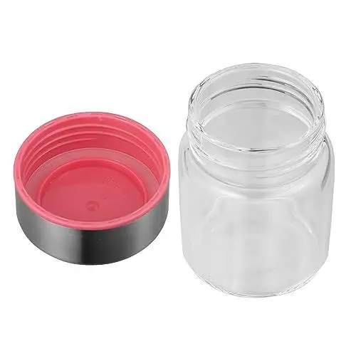Produktbild: BESTonZON 2st Marmeladenglas Glas Marmeladengläser Topf Klar Einmachglas Aus Glas Luftdichte Gläser Snack-gläser Teeglas Einmachgläser Kleiner Honig Bonbongläser Aus Glas Mit Deckel