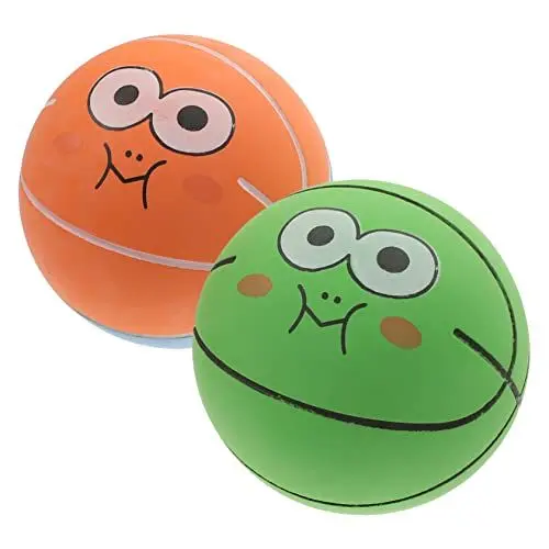 Produktbild: BESTonZON 2st Mini-basketballspielzeug Lustige Springende Bälle Springbälle Spielen Springbälle Gegen Stress Party-sprungbälle Kinder Hüpfen Mit Bällen Party-hüpfbälle Spiel Hüpfbälle Gummi