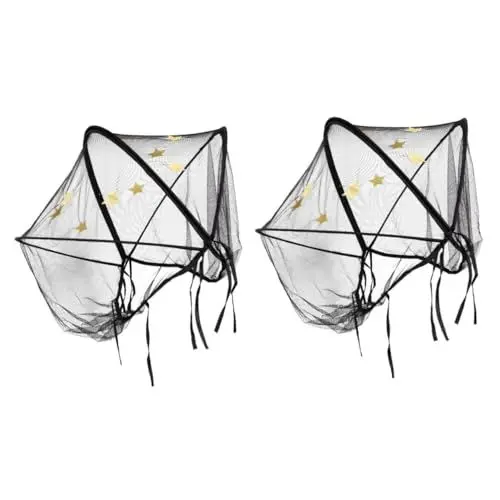 Produktbild: BESTonZON 2st Moskitonetz Für Kinderwagen Moskitonetz Für Moskitonetze Für Kinderwagen Insektennetz Für Kinderwagen Kinderwagen-mückennetz Für Babys -moskitonetz Gittergewebe