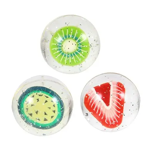 Produktbild: BESTonZON 3St Flummi jucarii pentru copii hühner Spielzeug spielsachen für den Pool Playtime Fun Toy Ballspielzeug Spielen Hüpfball für Kinder fruchtige Hüpfbällchen Springender Ball Gummi