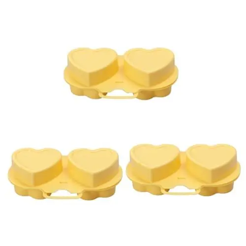 Produktbild: BESTonZON Spiegelei Mikrowelle 3 Stück Mini-eierkocher Eierkocher Für Die Mikrowelle Eierdampfer Mikrowelle Eierkocher Eierwilderer Herzförmige Eierkocherform Liebe