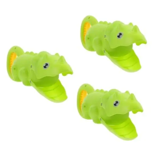 Produktbild: BESTonZON 3 Stück Strandspielzeug Winter Schneeballklammer Kinder Sandschaufel Spielzeug Strand Dinosaurier Sandspielzeug Strandsandformen Cartoon Schneeballmacher Schneeballformen