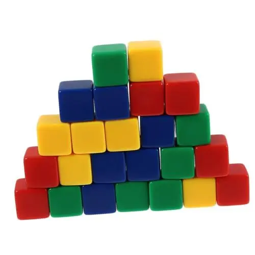 Produktbild: BESTonZON 40St Würfel bürospiel familienspiele famielnspiele spielwaren draußen Family Games Spielzeug stapeln Pub-Spielzeug Poker-Party-Spiel Spielzeug Partyzubehör Requisiten lehren Acryl