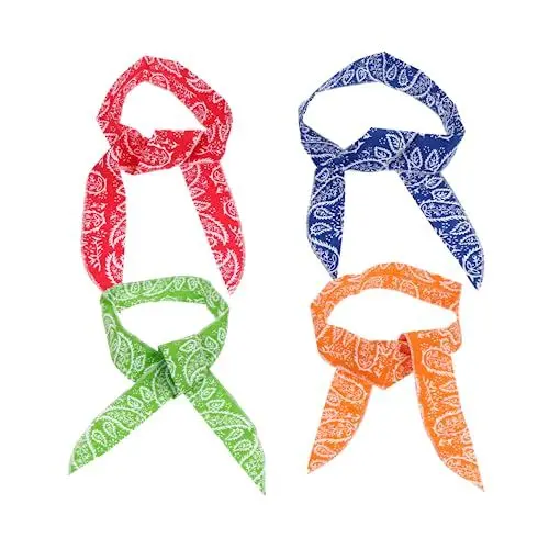 Produktbild: BESTonZON 4Stücke Kühltücher Für Outdoor Aktivitäten Schnelltrocknendes Schweißabsorbierendes Handtuch Für Sport Fitness Camping Und Yoga