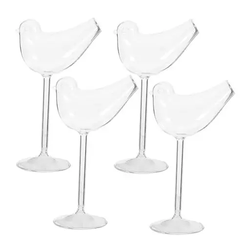 Produktbild: BESTonZON 4stücke Rauch-cocktailgläser Aus Einfache Becher Tassen Für Wein Und Cocktails Für Bars Restaurants
