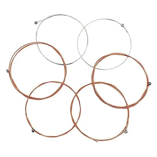 Produktbild: BESTonZON 6 Stk Gitarrenparts Stimmschlüssel für Klavier acoustic guitar strings akustikgitarre saiten gitarren zubehör Akustische Gitarrensaiten Gitarrenzubehör Rostfreier Stahl