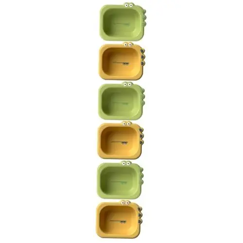 Produktbild: BESTonZON 6 Stk Kinderwaschbecken Badewanne für Haustiere kinder badewanne waschschüssel Kleinkind Babybadewanne Babywanne badewanne Babywaschbecken Cartoon-Waschbecken Plastik