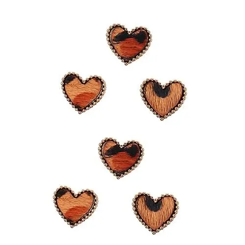 Produktbild: BESTonZON 6 Stk Riemenverzierung Uhrenanhänger Aus Metall Uhrenarmband Schmuck Uhrenarmbandschleifen Uhrenarmbandbolzen Uhrenarmband Aus Silikon Silikonband Nägel Legierung Ornamente Charme