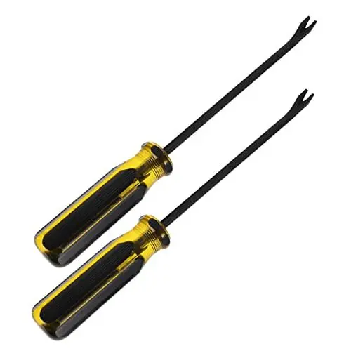 Produktbild: BESTonZON 6 Stk V-förmiger Nagelheber Klebrigkeitsentferner für Polstermöbel Schraubnieten Schraubenentferner aus legiertem Stahl Schraubenentfernungswerkzeug Wagen Schraubendreher Zerleger