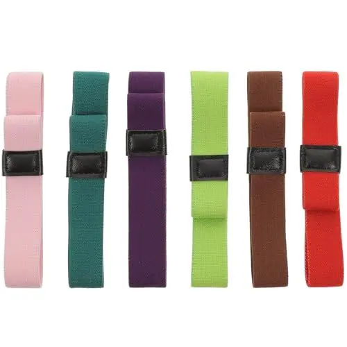 Produktbild: BESTonZON 6 Stücke Lunch-Box Gurt, Lunch-Box Strap Dehnbar, Elastische Befestigungsgurte für Lunchboxen Ersatz, Nylongurt Verstellbarer Elastischer Riemen Farbe Gummibänder