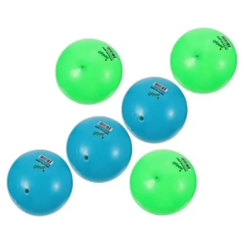 Produktbild: BESTonZON 6st Aufblasbares Spiel Fußbälle Für Kinder Pool-wasserbälle Spielball Im Freien Aufblasbarer Pool Pool-wasserspielzeug Aufblasbarer Billardball Aufblasbare Bälle Für Kinder PVC