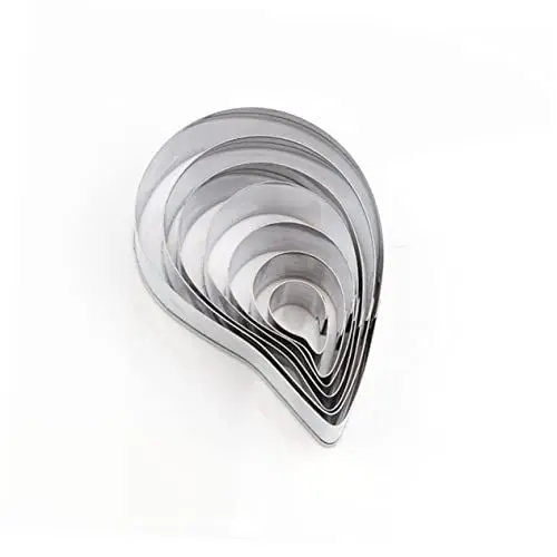 Produktbild: BESTonZON Antihaftbeschichtete Umweltfreundliche Spiral-plätzchenformen Backwerkzeuge Ausstechformen Aus Edelstahl für Fondant Schokolade Kuchen