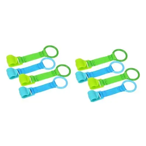 Produktbild: BESTonZON 8 STK Laufgitter-handzugring Kindersitz Babybecken Mit Überdachung Träger Schwimmer Für Babys Ziehringe Kleinkind Luftpumpe Aufblasbarer Stuhl Babytragetuch Kunststoff