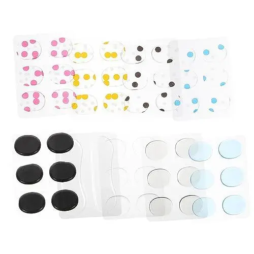 Produktbild: BESTonZON 9 Blätter Snare-Drum-Mute-Pad Midi-Drum-Pad Drum-Pad-Maschine Trommelmatten Drum-Pads schlagzeug zubehör Schlagzeugzubehör Dämpferpads für Schlagzeug Trommel-Dämpfungspad Kieselgel