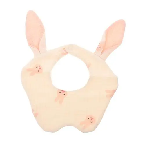 Produktbild: BESTonZON Baby Lätzchen 0-6 Monate Ohr Design Zahnen Fütterung Weichen Musselin Jungen Mädchen Lätzchen Australien