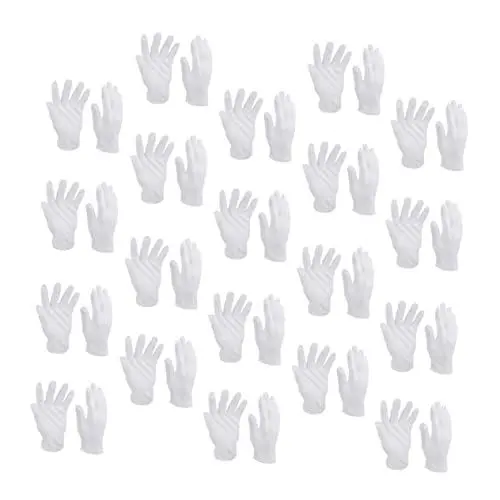 Produktbild: BESTonZON Baumwollhandschuhe 24 Paar Herren Warme Arbeitshandschuhe Wendehandschuhe Sicherheitshandschuhe Bequeme Handhandschuhe Arbeit