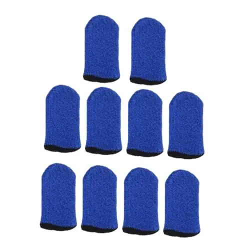 Produktbild: BESTonZON Der Handschuh 10 Stk Anti-schweiß-fingermanschette Gaming Handwärmer Touchscreen-finger Telefon Fingerärmel Anti-schweiß-fingerhandschuhe Daumenschutz Handy Touchscreen-artefakt