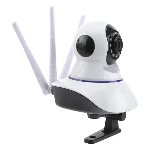 Produktbild: BESTonZON Drahtlose Kamera Videokamera Überwachungskamera Ip Kamera Ferngesteuerte Kamera Baby Kamera Rotieren Monitor Weiß