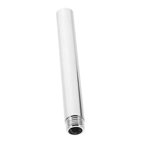 Produktbild: BESTonZON Duschverlängerungsstange Duschkopfverlängerung aus Edelstahl Tablettbeine Duschverlängerungsrohr für Badezimmer Dusche Verlängerungsarm Düse Zubehör Duschsäule Rostfreier Stahl