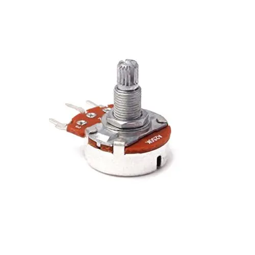 Produktbild: BESTonZON Ak Gitarrenpotentiometer Mit Geteilter Achse Schaft Für Lautstärke Und Klangregelung Robust Und Langlebig Für Austausch Aufrüstung Installieren