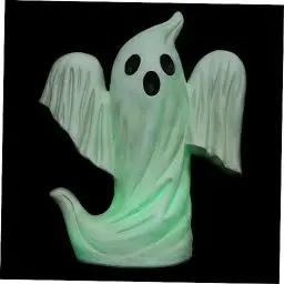 Produktbild: BESTonZON Halloween-kürbis-harzornamente Halloween-geisterfiguren-dekor Beleuchtete Halloween-Dekoration Halloween-heimdekorationen Halloween-dekor Im Innenbereich Lieferungen Drinnen