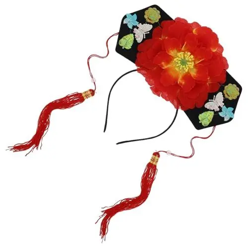 Produktbild: BESTonZON Stirnband Im Stil Der Qing-dynastie Prinzessinnen-haarband Für Mädchen Verworrenes Chinesisches Haar-accessoire Zum Anziehen