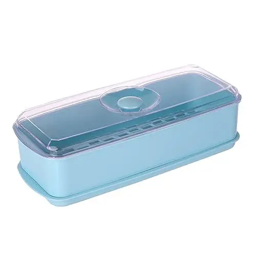 Produktbild: BESTonZON Kasten Abtropfgestell Plastikbesteck plastik Besteck Küchengerät Regal für die Küche Geschirrhalter aus Ablaufgeschirr-Organizer Schreibtisch Essstäbchen-Box